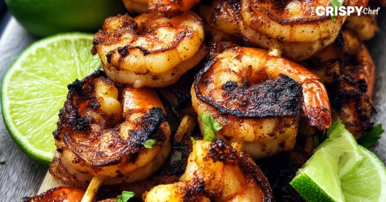 Margarita Grilled Shrimp Skewers.