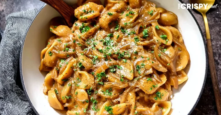 One Pot French Onion Pasta