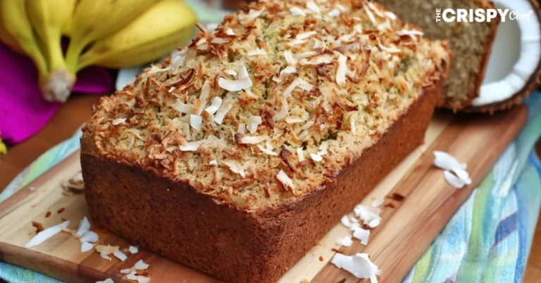 Toasted Coconut Hummingbird Banana Bread
