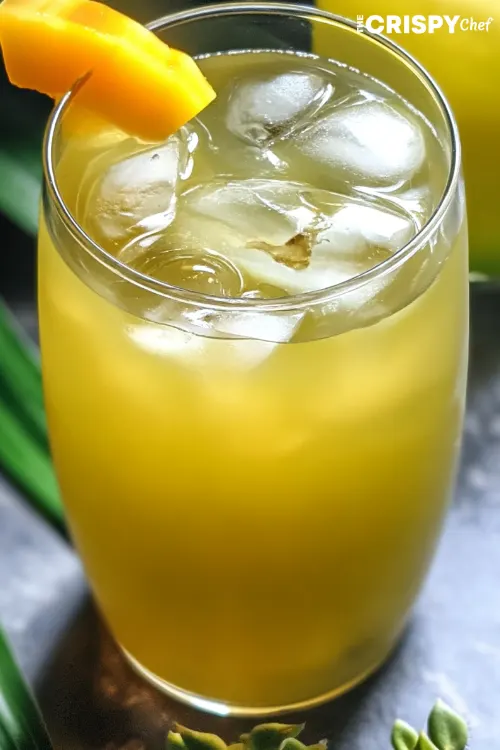 Tropical Iced Green Tea