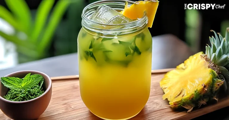 Tropical Iced Green Tea