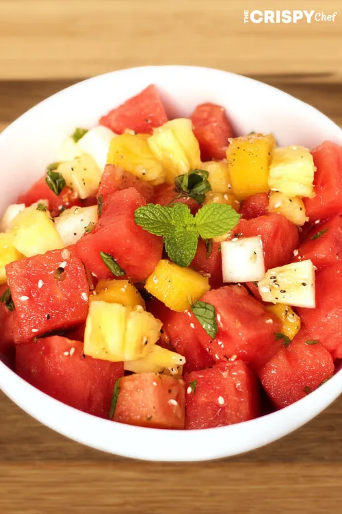 watermelon pineapple salad