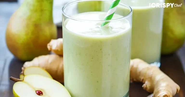 pear ginger smoothie