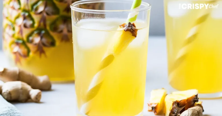 pineapple ginger iced tea