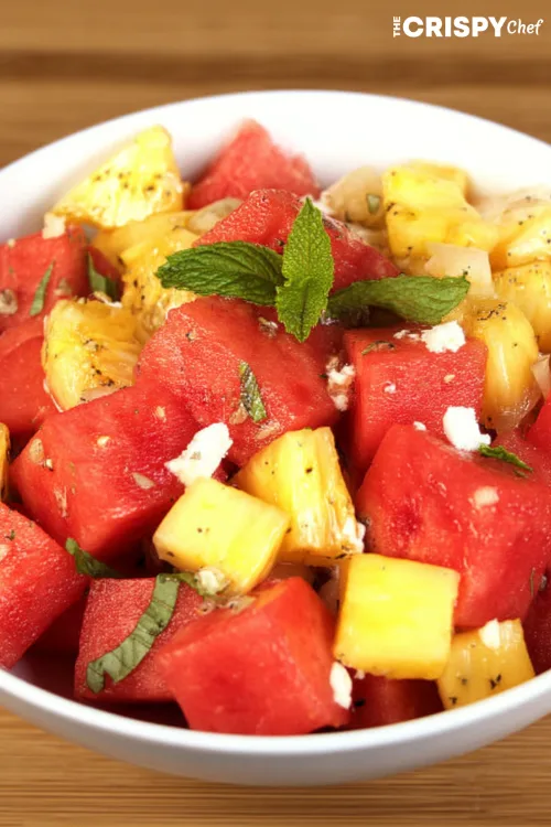 watermelon pineapple salad
