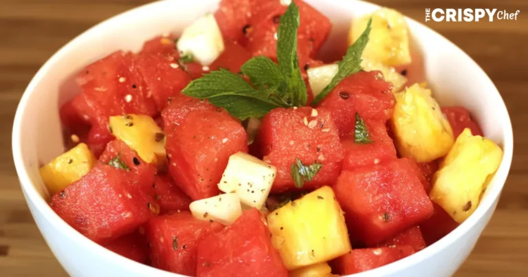 watermelon pineapple salad