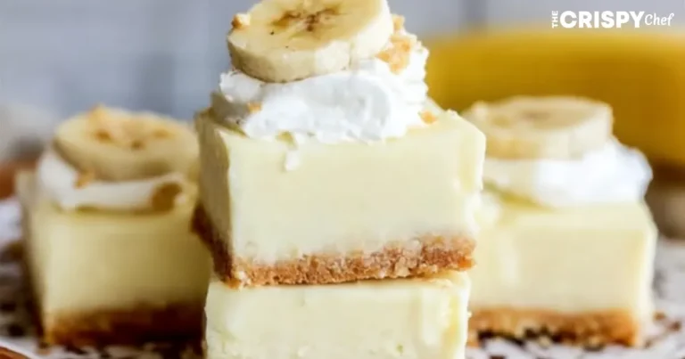 Banana Cream Cheesecake Bars