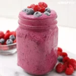 Berry Blast Protein Smoothie.