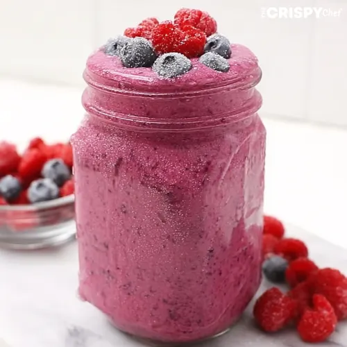 Berry Blast Protein Smoothie.