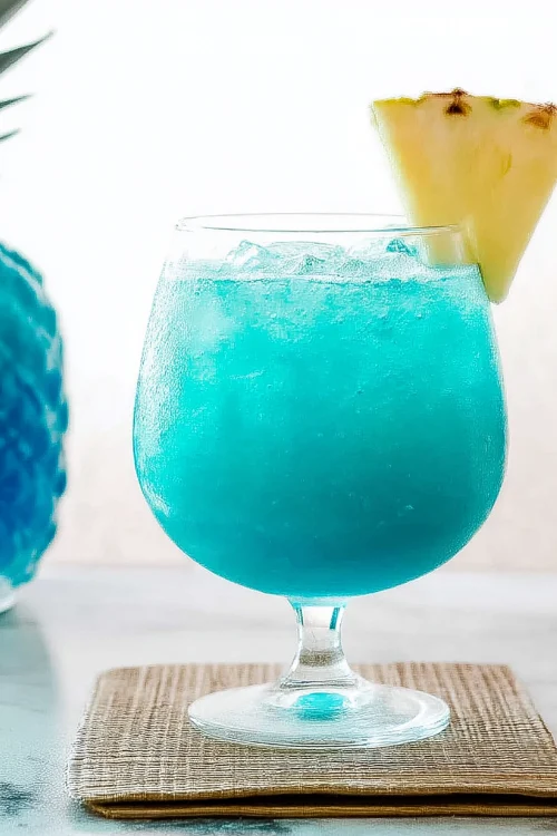 Blue Hawaiian Mocktail