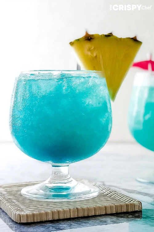 Blue Hawaiian Mocktail