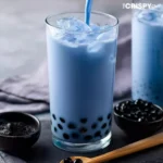 Butterfly Pea Milk Tea
