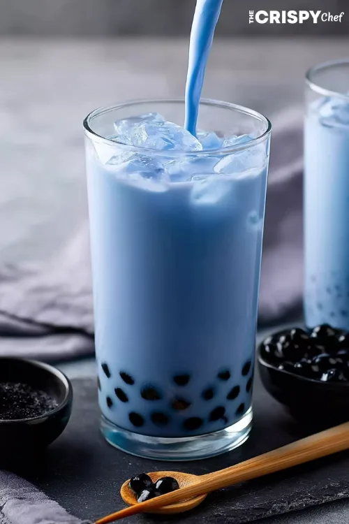 Butterfly Pea Milk Tea