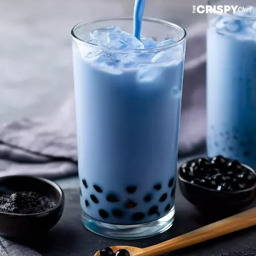 Butterfly Pea Milk Tea