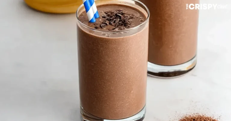 Chocolate Almond Milk Smoothie
