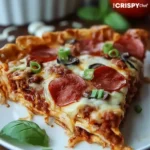 Hearty Pizza Casserole Pie
