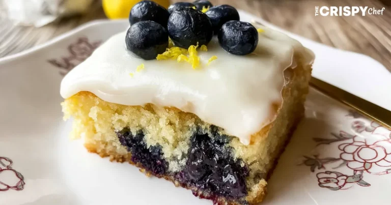 Lemon Blueberry Sheet Cake