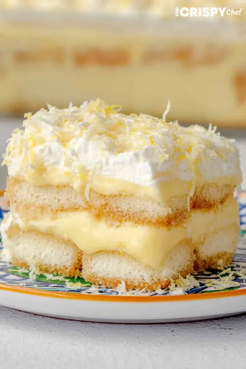 Lemon Limoncello Italian Tiramisu