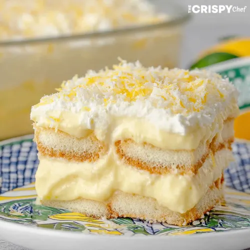 Lemon Limoncello Italian Tiramisu