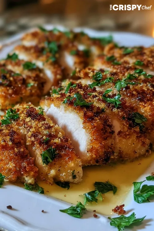 Longhorn Garlic Parmesan Crusted Chicken