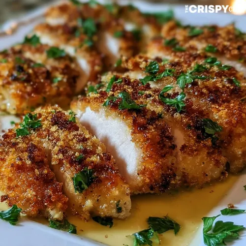 Longhorn Garlic Parmesan Crusted Chicken