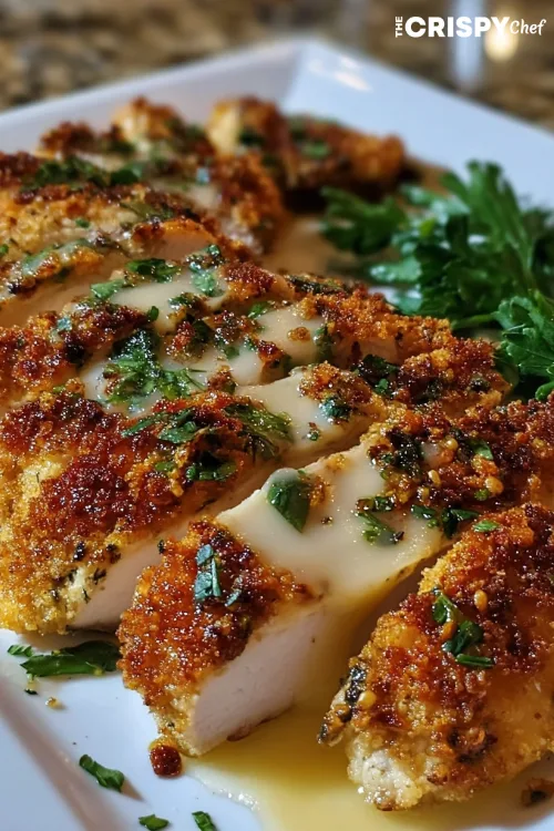 Longhorn Garlic Parmesan Crusted Chicken