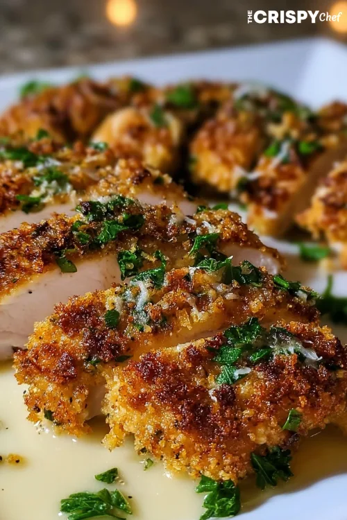 Longhorn Garlic Parmesan Crusted Chicken