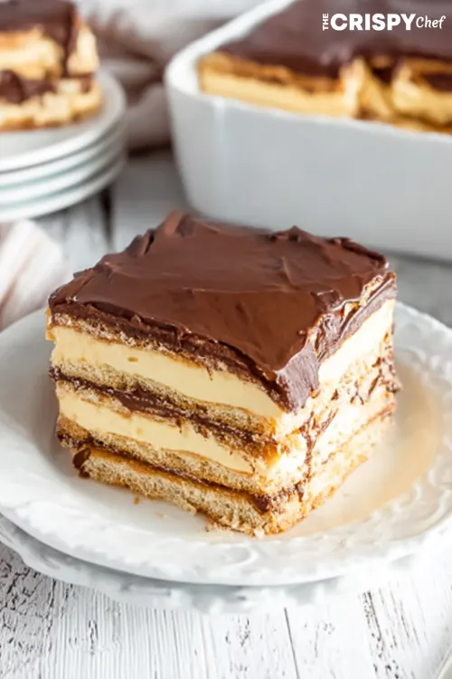 No-Bake Chocolate Eclair Cake