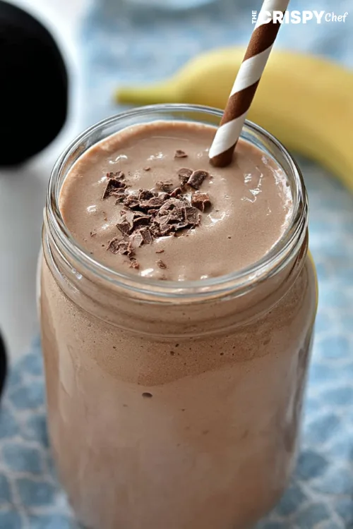 Nutty Chocolate Protein Smoothie