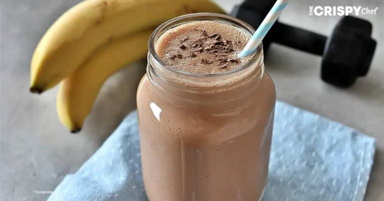 Nutty Chocolate Protein Smoothie