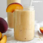 Peach Oatmeal Protein Smoothie
