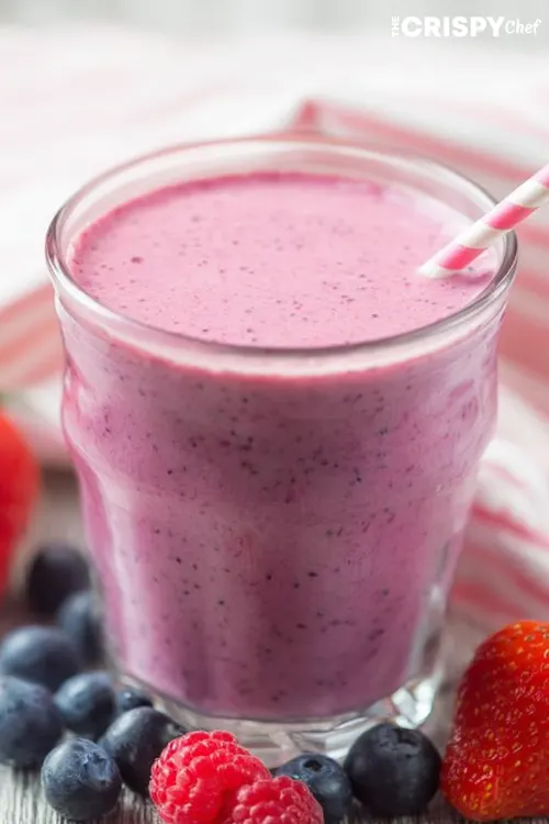 Raspberry Chia Seed Smoothie