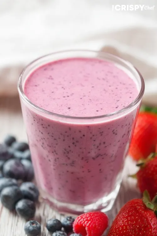 Raspberry Chia Seed Smoothie