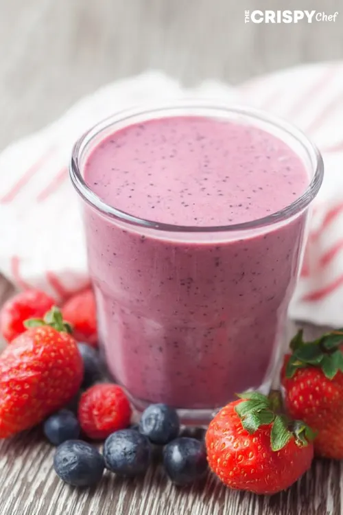 Raspberry Chia Seed Smoothie