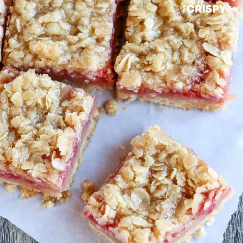 Rhubarb Custard Bars