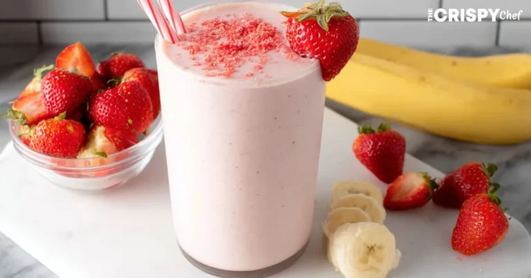 Strawberry Banana Protein Shake