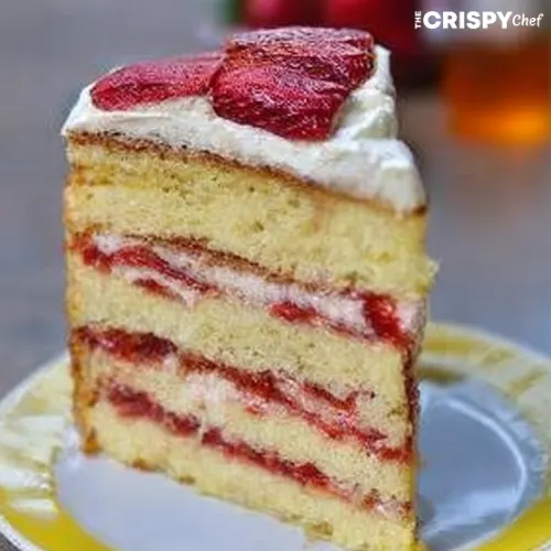 Strawberry Lemon Layer Cake