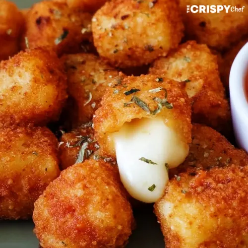 cheesy mozzarella bites