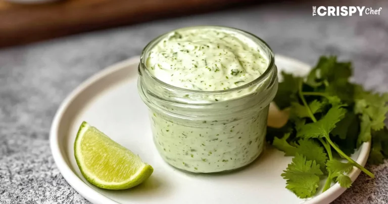 creamy cilantro garlic sauce