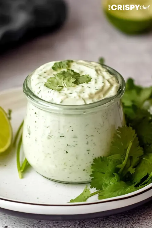 creamy cilantro garlic sauce