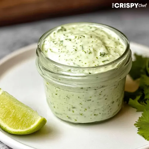 creamy cilantro garlic sauce