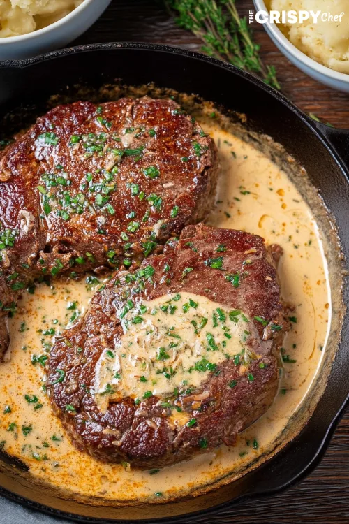 garlic irish steak