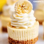 mini banana cheesecake