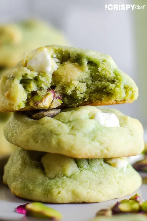 pistachio pudding cookies