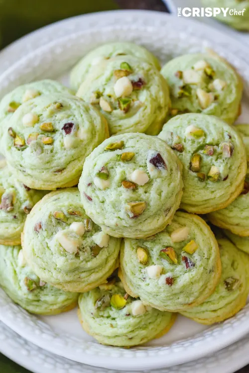 pistachio pudding cookies