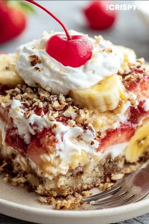 Banana Split Dump Cake