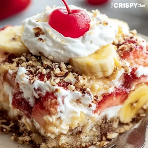 Banana Split Dump Cake