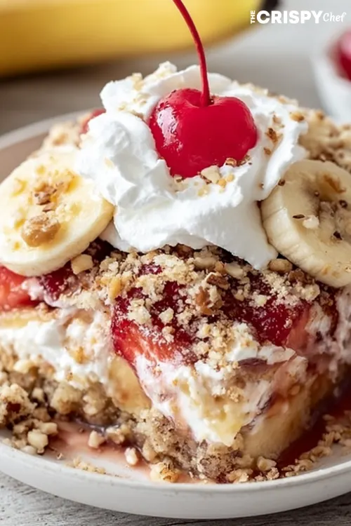 Banana Split Dump Cake