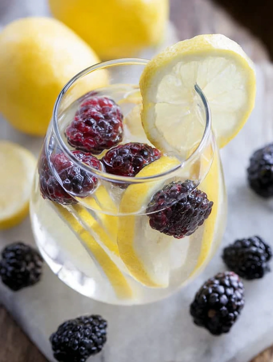 Berry Lemon Detox Water