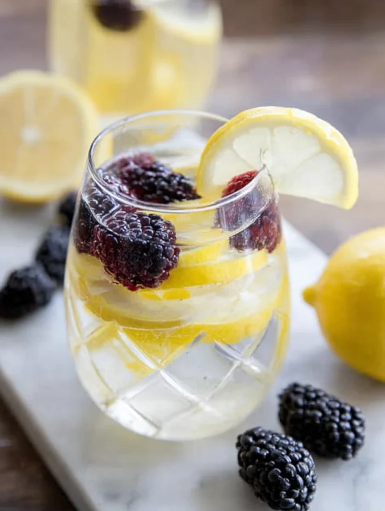 Berry Lemon Detox Water